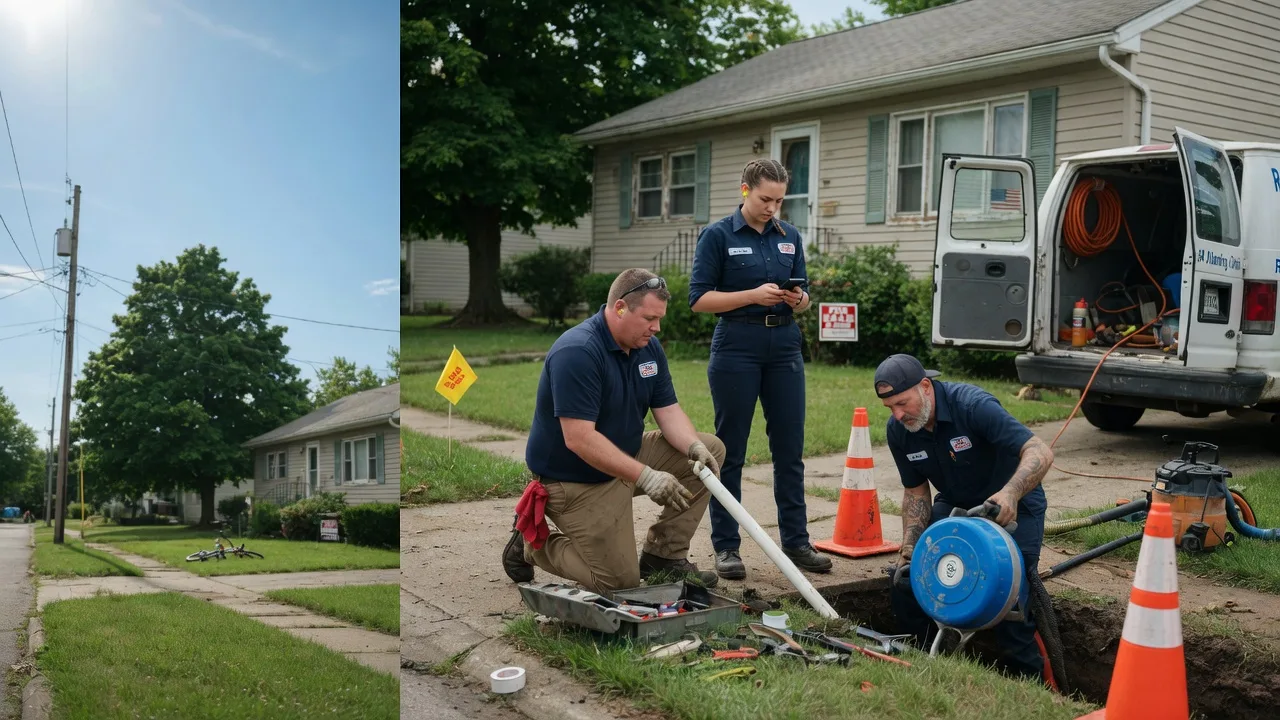 Sewer Line Repair in New Bedford, PA near me